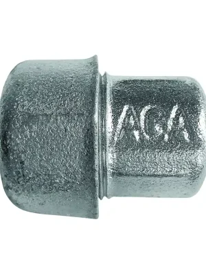 AGAFLEX KK 1/2" - litinová zátka - pitná/topná voda/tlakový vzduch/oleje - ocelová/HDPE trubka Hoge Kwaliteit